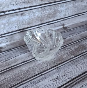 2 For $10 Mikasa Peppermint Swirl Glass Candy Dish